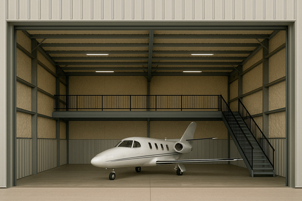 Jet Hangar with Loft