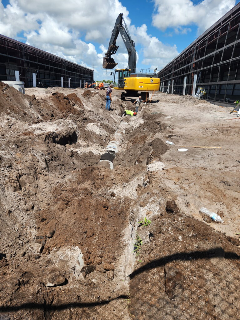 Custom Hangar Walls Under Construction