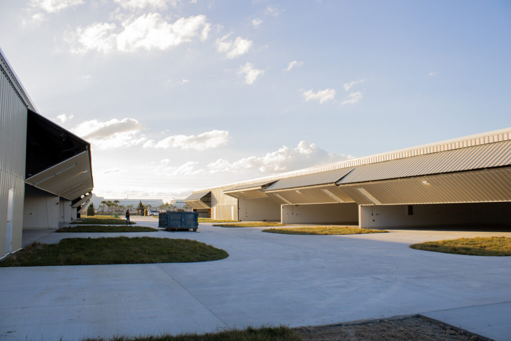 hangar pricing follows pressure