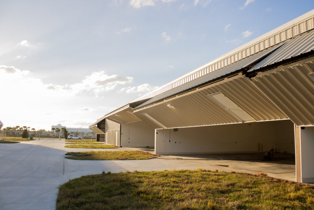 airport hangar scarcity