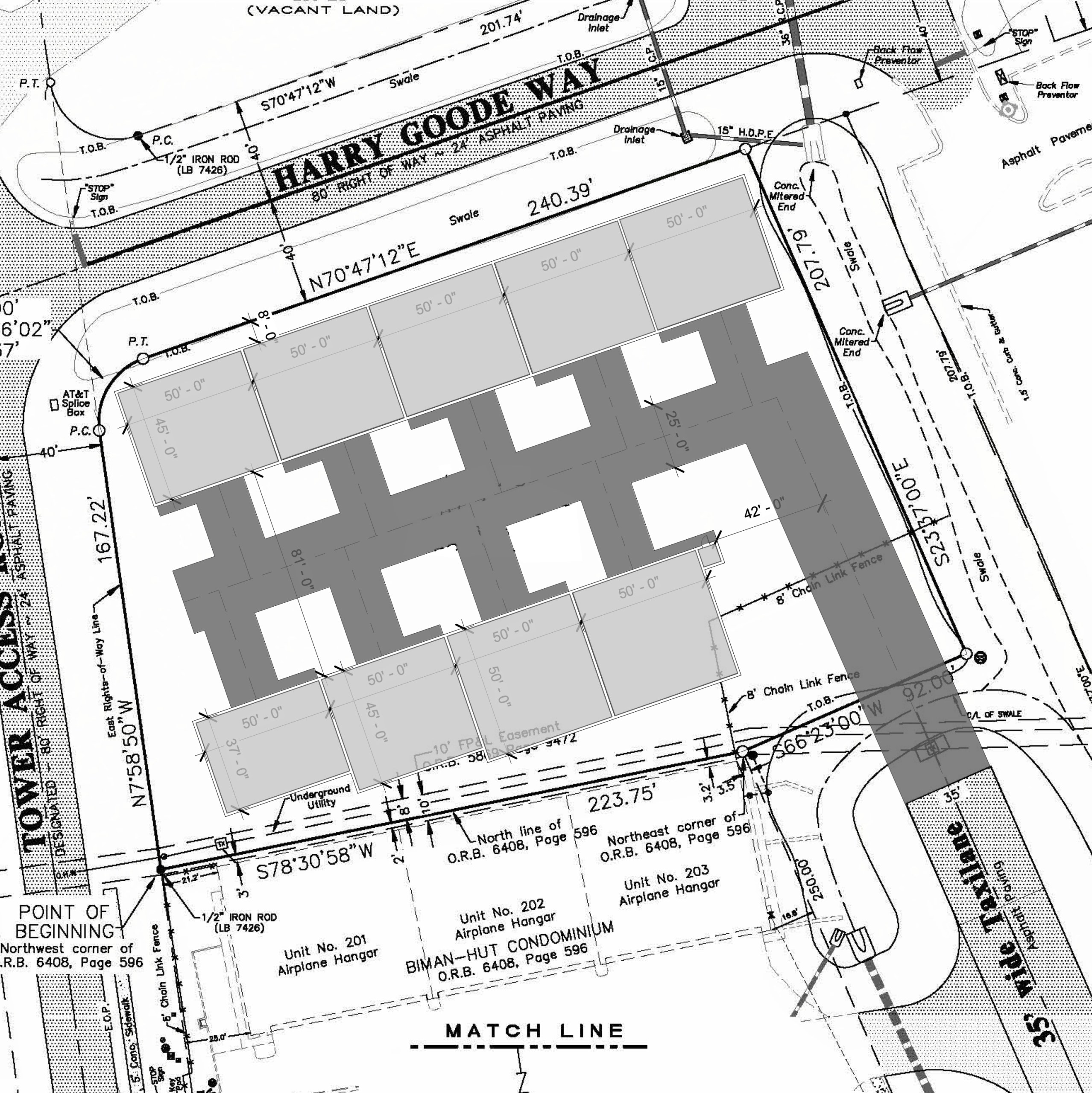 luxury custom hangar at MLB